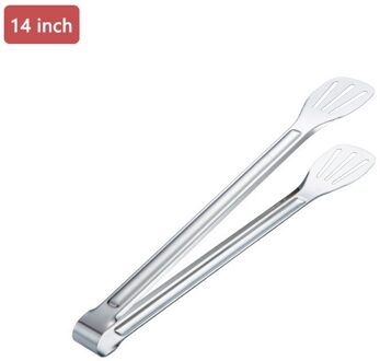Roestvrij Staal Voedsel Clip Bbq Grillen Tong Salade Brood Presenteren Tong Keuken Barbecue Grillen Koken Tong Keuken Tool A 14duim