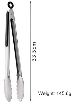 Roestvrij Staal Voedsel Grillen Tang Salade Voedsel Clip Brood Steak Clip Non-stick Huishoudelijke Keukengerei Buffet Koken Gereedschap 02