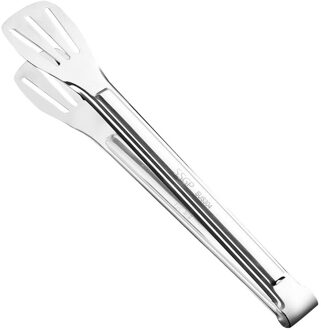 Roestvrij Staal Voedsel Klem Brood Buffet Koken Levert Steak Clip Hittebestendige Draagbare Klem Barbecue Thuis Bakken Gereedschap