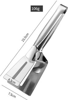 Roestvrij Staal Voedsel Tang Barbecue Clip Frituren Steak Gebakken Brood Ei Gebakken Vis Non-stick Grill Tang Bbq Keuken accessoires 201 roestvrij staal