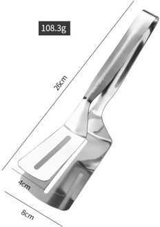 Roestvrij Staal Voedsel Tang Barbecue Clip Frituren Steak Gebakken Brood Ei Gebakken Vis Non-stick Grill Tang Bbq Keuken accessoires 304 roestvrij staal