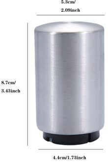 Roestvrij Staal Wijn Bar Opener Multicolor Automatische Magneet Sap Drinken Cap Openers Keuken Gadget