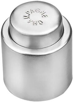 Roestvrij Staal Wijn Cap Wijnfles Stopper Fris Houden Champagne Sealer Hersluitbare Lekvrije Cap