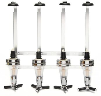 Roestvrij Staal Wijn Liquor Flow Fles Stopper Duurzaam Food-Grade Draagbare Keuken Bar Supplies Fles Tuit Pourer Lekvrije proof G312426