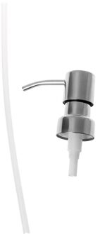 Roestvrij Staal Zeepdispenser Nozzle 12 Oz Ingebouwde Hand Lotion Pomp Fitting ABS plastic