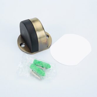 Roestvrij Stalen Deur Zuig Deur Stop Schildpad Dak Punch-Gratis Deur Touch Slaapkamer Badkamer Onzichtbare Deur Stop Floor Deur klem 02