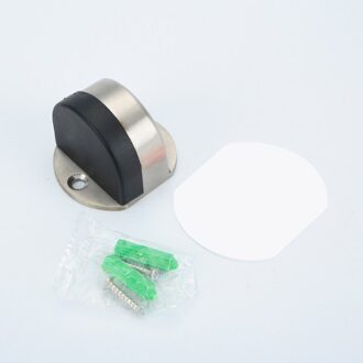 Roestvrij Stalen Deur Zuig Deur Stop Schildpad Dak Punch-Gratis Deur Touch Slaapkamer Badkamer Onzichtbare Deur Stop Floor Deur klem 04