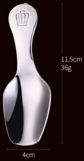 Roestvrij Stalen Lepel Korte Handvat Theelepels Koffie Beane Ijs Thee Keuken Tool Gadget