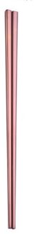 Roestvrij Stalen Vierkante Eetstokjes Chinese Stijlvolle Gezond Licht Gewicht Eetstokjes Metalen antislip Keuken Accessoires Roze