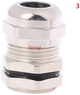 Roestvrij Stell Koper Nikkel Plating Pg7 Pg9 Pg11 Waterdichte Connector Cable Gland Voor Bevestiging Kabels A3