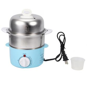 Roestvrij Stoomboot Huishouden Dubbele Laag Elektrische Eierkoker Stoomboot Fornuis Koken Machine Keuken Tool US 120V Stoomboot