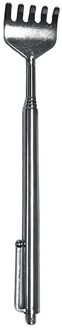 Roestvrij Telescopische Draagbare Uitschuifbare Back Scratcher Handy Pocket Pen Clip Claw Back Schraper Self-Massage Body Massage