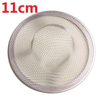 Roestvrijstalen Aanrecht Stopper Plug Keuken Bad Afvoer Badkamer Afdruiprek Theepot Wastafel Water Zeef Sink Filter Cover 11cm