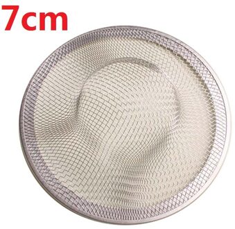 Roestvrijstalen Aanrecht Stopper Plug Keuken Bad Afvoer Badkamer Afdruiprek Theepot Wastafel Water Zeef Sink Filter Cover 7cm