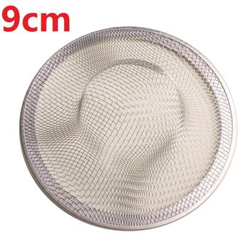 Roestvrijstalen Aanrecht Stopper Plug Keuken Bad Afvoer Badkamer Afdruiprek Theepot Wastafel Water Zeef Sink Filter Cover 9cm