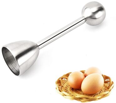 Roestvrijstalen Gekookt Ei Topper Shell Top Cutter Klopper Opener Keuken Tool Egg Accessoires Keuken Gereedschap Keuken Outils