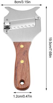 Roestvrijstalen Kaasschaaf Chocolade Scheerapparaat Golvend Blade Dessert Boter Cutter Mes Snijden Tool Gadgets Keuken Accessoires