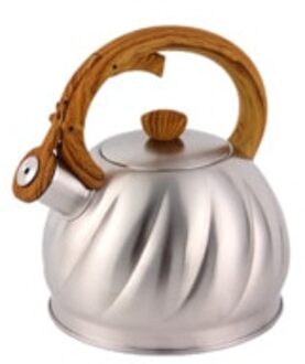 Roestvrijstalen Ketel Met Fluitje Voor Gasfornuis Fornuis Thuis Gebruik Koffie Theepot Camping Mini Waterkoker 2l