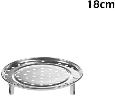 Roestvrijstalen Keuken Steamers Dampende Rack Multifunctionele Kom Stoomboot Rack Lade Mand Keuken Gereedschap Pot Accessoires 18cm
