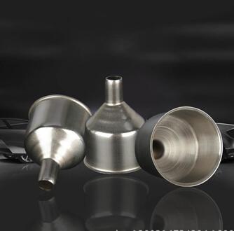 Roestvrijstalen Keuken Trechter Draagbare Roestvrij Stalen Metalen Keuken Benodigdheden Kleine Mond Trechter Filter Inblikken Tool