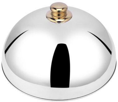 Roestvrijstalen Koepel Schotel Cover Tafel Voedsel Deksel Voedsel Westerse Restaurant Cover Teppanyaki Gerecht Cover