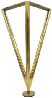 Roestvrijstalen Poten Salontafel Benen Meubels Benen Bankje Benen Bureau Benen Woonaccessoires 25CM