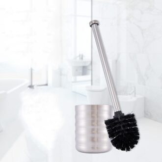 Roestvrijstalen Wc Borstel Badkamer Schoonmaken Borstel Base WC Scrub Cleaning Thuis Accessorie