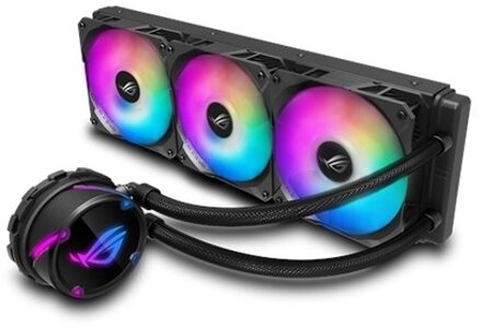 Rog Strix LC 360 RGB all-in-one liquid CPU cooler with Aura Sync