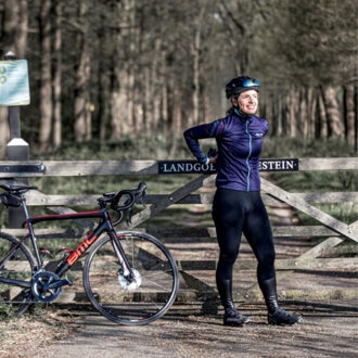 Rogelli Fietsbroek - Maat XL  - Vrouwen - zwart