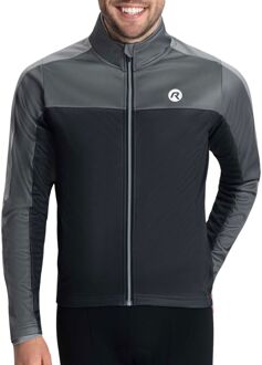 Rogelli Freeze Winter Jacket Heren grijs - zwart - XL