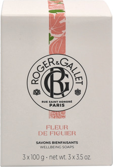 Roger & Gallet Fleur De Figuier Zeep 3 x 100 gram