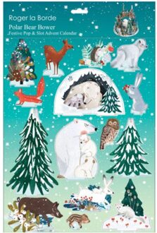 Roger la borde adventskalender pop-up - polar bear bower