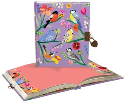 Roger la borde dagboek met slot hardcover - birdhaven