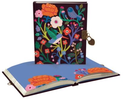 Roger la borde dagboek met slot hardcover - birdsong