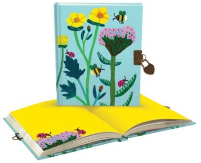 Roger la borde dagboek met slot hardcover - honey