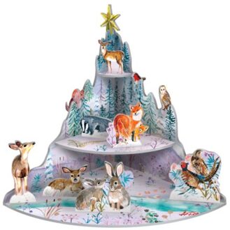 Roger la borde pop-up decoratie - wild winter's song