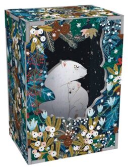 Roger la borde pop-up diorama - polar bear bower