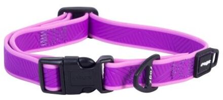Rogz Beltz Amphibian - Halsband Hond - Paars - M