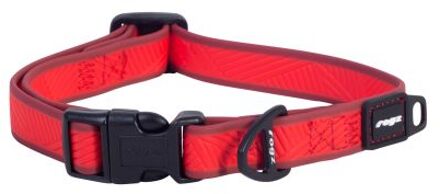Rogz Beltz Amphibian - Halsband Hond - Rood - M
