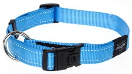 Rogz for Dogz hondenhalsband Utility 43-73 cm nylon lichtblauw