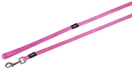 Rogz for Dogz hondenlooplijn Nitelife 180 x 1,1 cm nylon roze