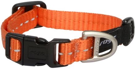 Rogz Halsbanden - Oranje - Nylon - Extra small