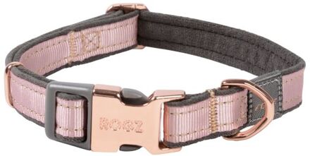 Rogz Hondenriem Urban Pink Blush een pastel roze print - M
