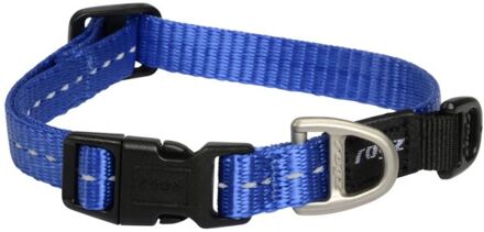 Rogz Nitelife Halsband - Blauw - 11 mm x 20-32 cm