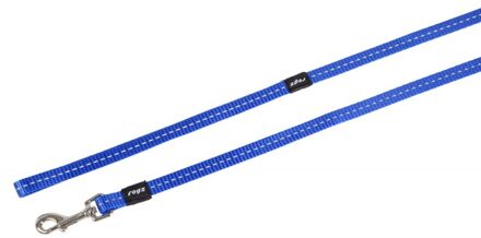 Rogz Nitelife Hondenriem - Blauw - 11 mm x 1.8 mtr