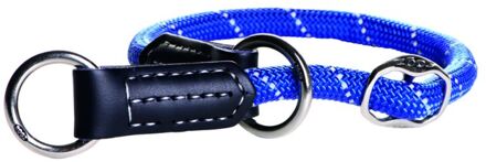 Rogz Rope - Halsbanden - Blauw - Large - 40-45 cm