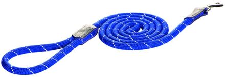 Rogz Rope - Hondenriem - Blauw - Nylon - Medium - 180 cm