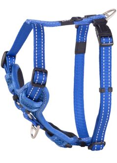 Rogz Utility Control - Hondentuig - Blauw - Nylon - Medium