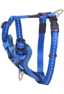 Rogz Utility Control - Hondentuig - Blauw - Nylon - Small