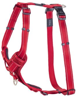 Rogz Utility Control - Hondentuig - Rood - Nylon - Extra large